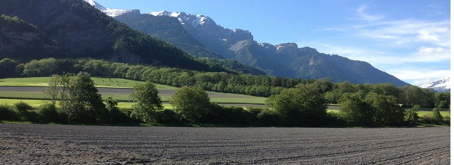 Landwirtschaftsland mit offenem Boden